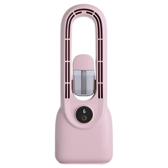 Gnwei Portable Air Conditioner with Chiller and Humidifier Summer Portable Air Conditioner Rechargeable Fan with Spray for Room Car Desktop Use, Quiet Desktop Cooling Fan