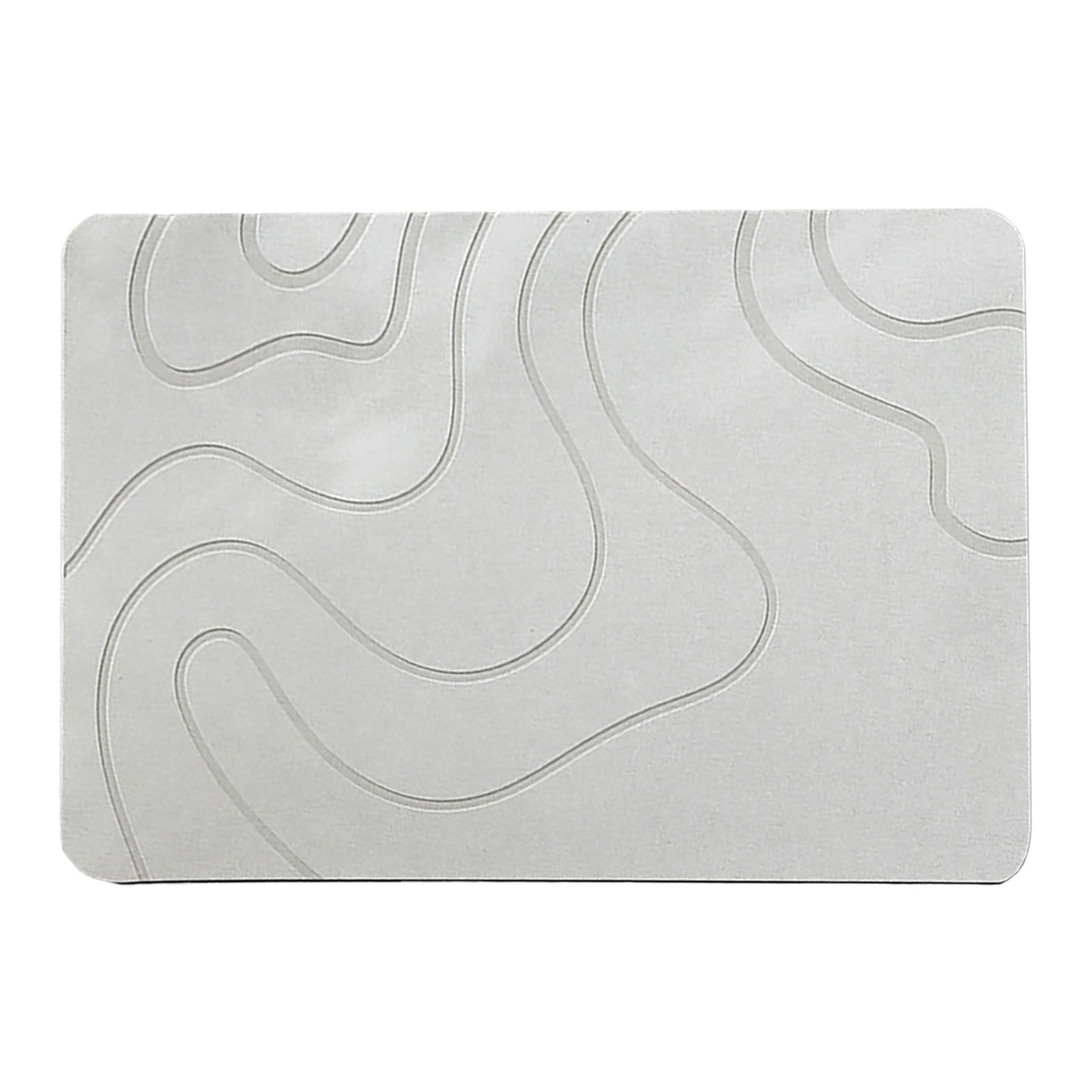 Gnwei Stone Bath Mat – Diatomaceous Earth Bath Mat, Rock Absorbent Bath ...