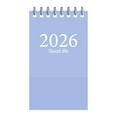 thumbnail image 1 of Gnwei Wall Calendar 2026, 3"x5.3" Vertical Wall Calendar 2026, January 2026 to December 2026, Monthly Planner Hanging Calendar with Big Grid Big Numbers for Home Office Organizing, 1 of 2
