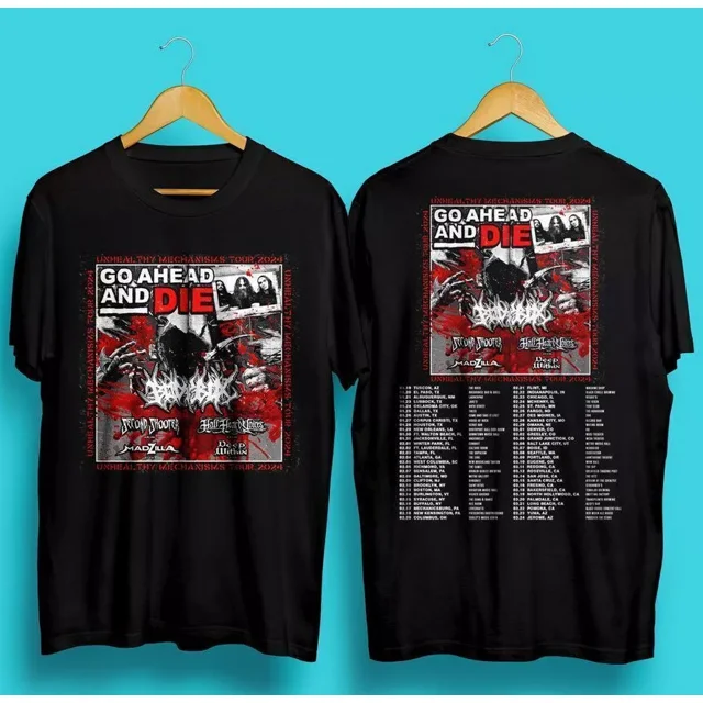 Go Ahead And Die Tour 2024 TShirt Hot Trend Tiktok Shirt New Trending
