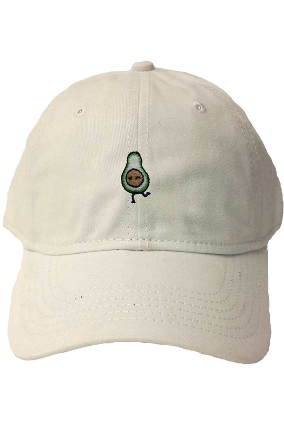 Adult Avocado Embroidered Deluxe Dad Hat