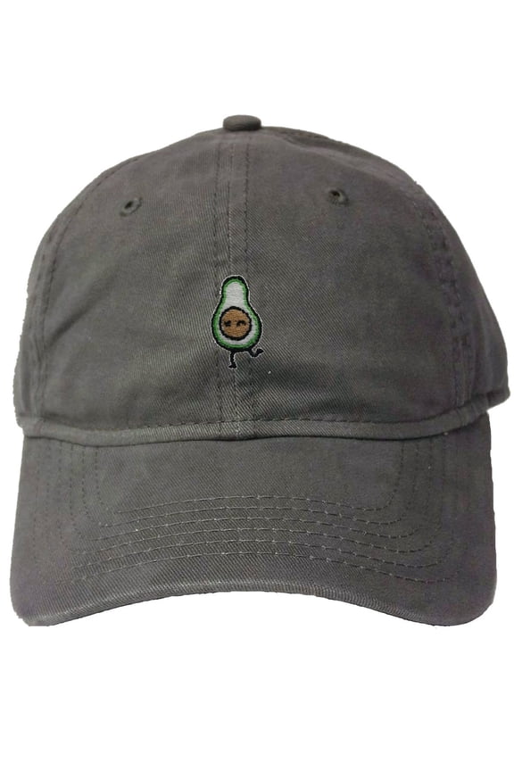 Adult Avocado Embroidered Deluxe Dad Hat