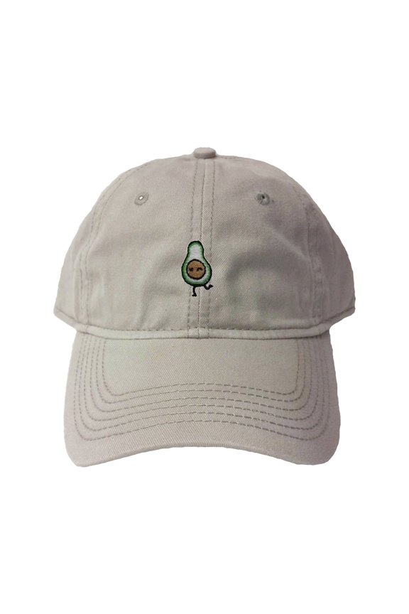 Adult Avocado Embroidered Deluxe Dad Hat