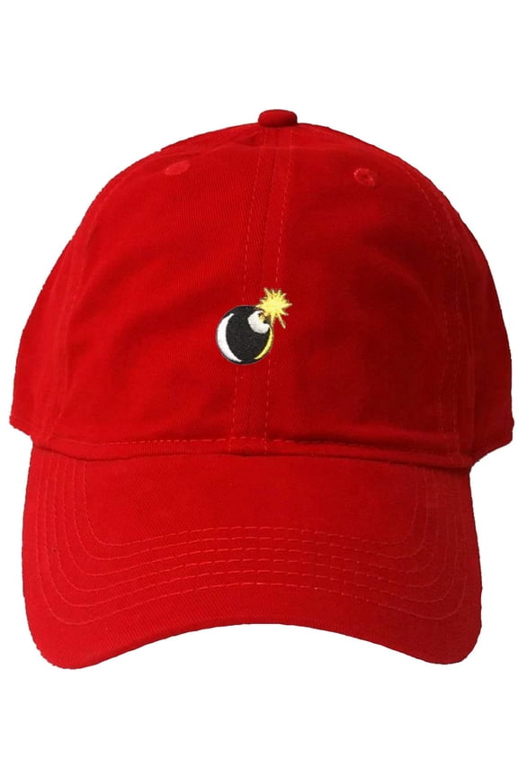 Adult Bomb Embroidered Deluxe Dad Hat