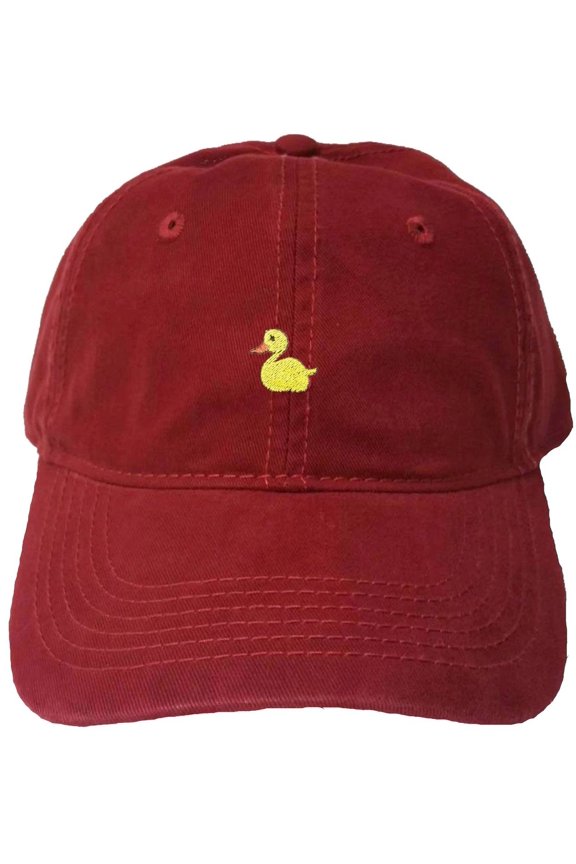 Adult Duck Embroidered Deluxe Dad Hat