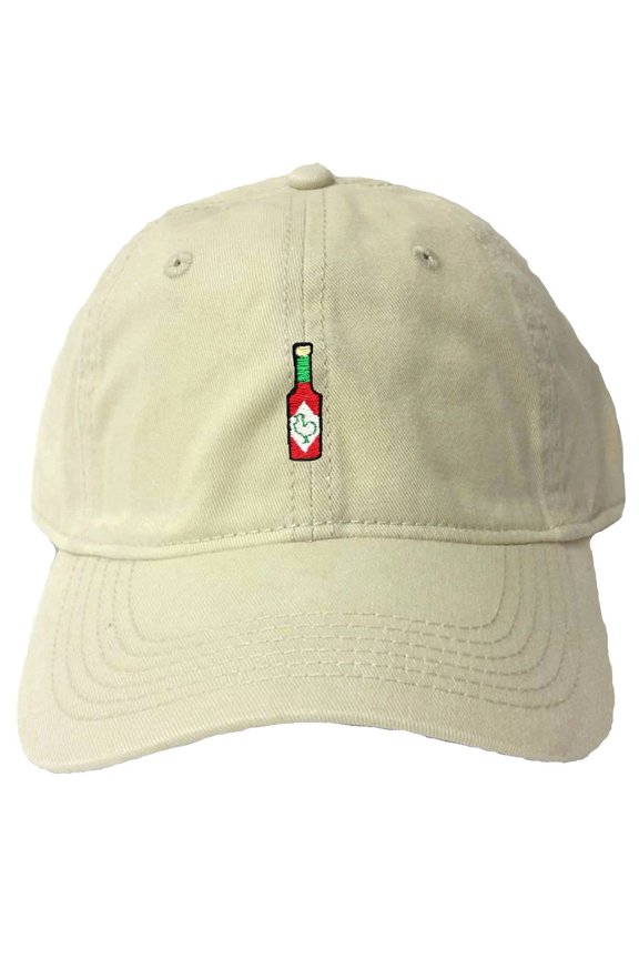 Adult Hot Sauce Embroidered Deluxe Dad Hat