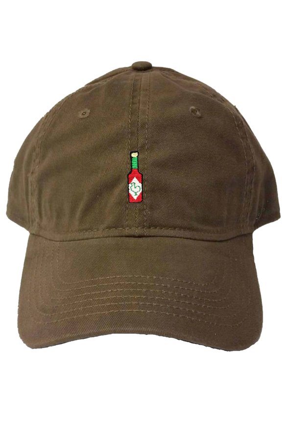 Adult Hot Sauce Embroidered Deluxe Dad Hat