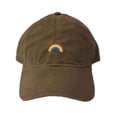 thumbnail image 1 of Go All Out Adult Rainbow Embroidered Deluxe Dad Hat, 1 of 2