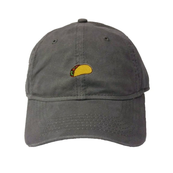 Go All Out Adult Taco Embroidered Deluxe Dad Hat