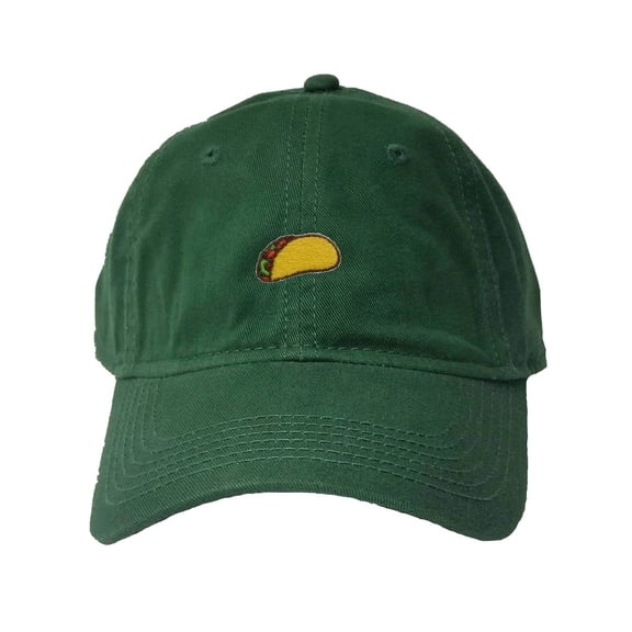 Go All Out Adult Taco Embroidered Deluxe Dad Hat