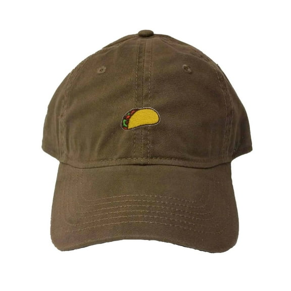 Go All Out Adult Taco Embroidered Deluxe Dad Hat