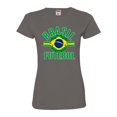thumbnail image 1 of Go All Out Brasil Futebol Brazil Football Soccer Futbol Deluxe Soft T-Shirt Mens/Women, 1 of 2