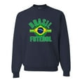 thumbnail image 1 of Go All Out Brasil Futebol Brazil Football Soccer Futbol Sweatshirt Crewneck Mens/Youth, 1 of 2