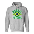 thumbnail image 1 of Go All Out Brasil Futebol Brazil Football Soccer Futbol Sweatshirt Hoodie Mens/Women, 1 of 2