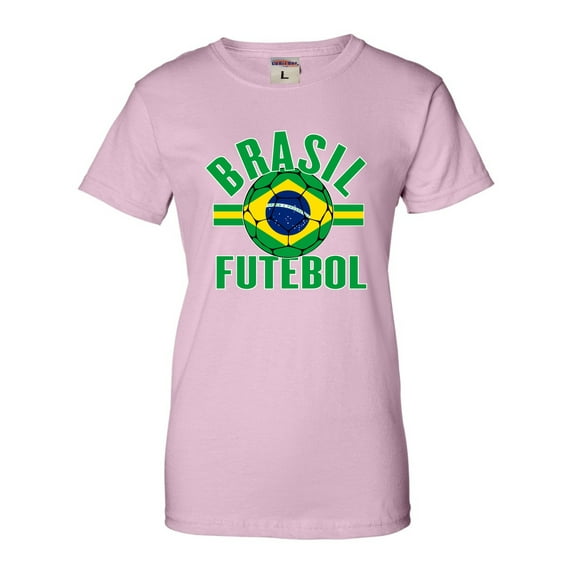 Go All Out Brasil Futebol Brazil Football Soccer Futbol T-Shirt Mens/Women/Youth