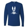 thumbnail image 1 of Go All Out Bunny Face With Sunglasses Long Sleeve T-Shirt Mens, 1 of 3