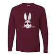 thumbnail image 1 of Go All Out Bunny Face With Sunglasses Long Sleeve T-Shirt Mens, 1 of 3