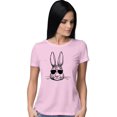 thumbnail image 1 of Go All Out Bunny Face With Sunglasses T-Shirt Mens/Women/Youth, 1 of 2
