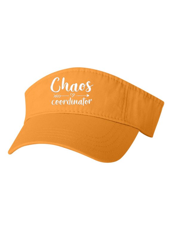 Chaos Coordinator Embroidered Visor Dad Hat Bucket/Ponytail/Visor