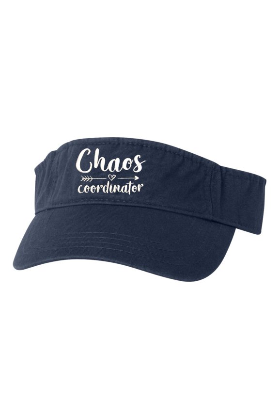 Chaos Coordinator Embroidered Visor Dad Hat Bucket/Ponytail/Visor
