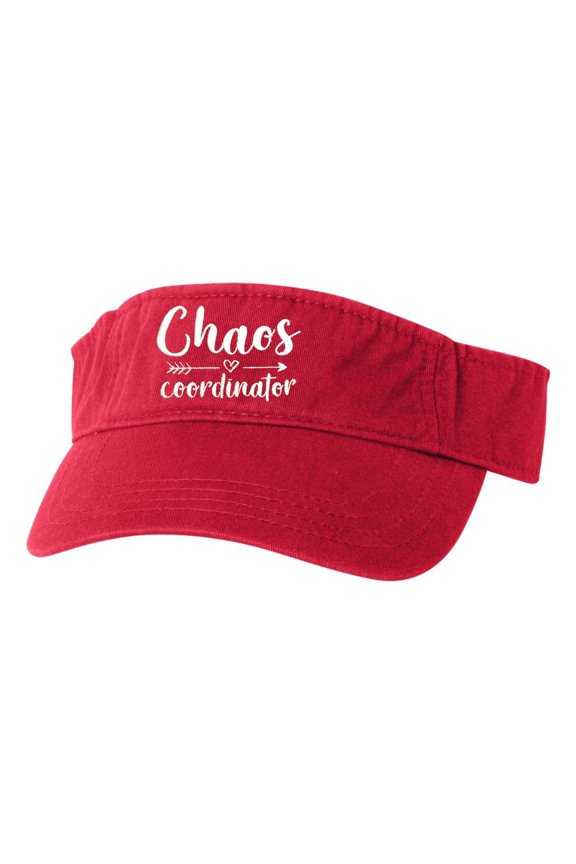 Chaos Coordinator Embroidered Visor Dad Hat Bucket/Ponytail/Visor