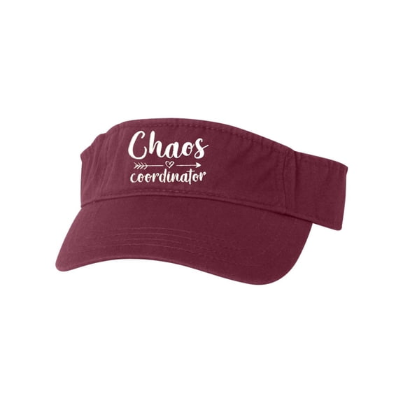 Go All Out Chaos Coordinator Embroidered Visor Dad Hat Bucket/Ponytail/Visor