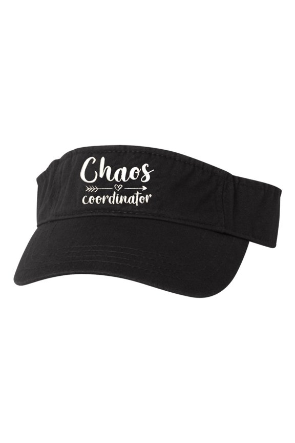 Chaos Coordinator Embroidered Visor Dad Hat Bucket/Ponytail/Visor