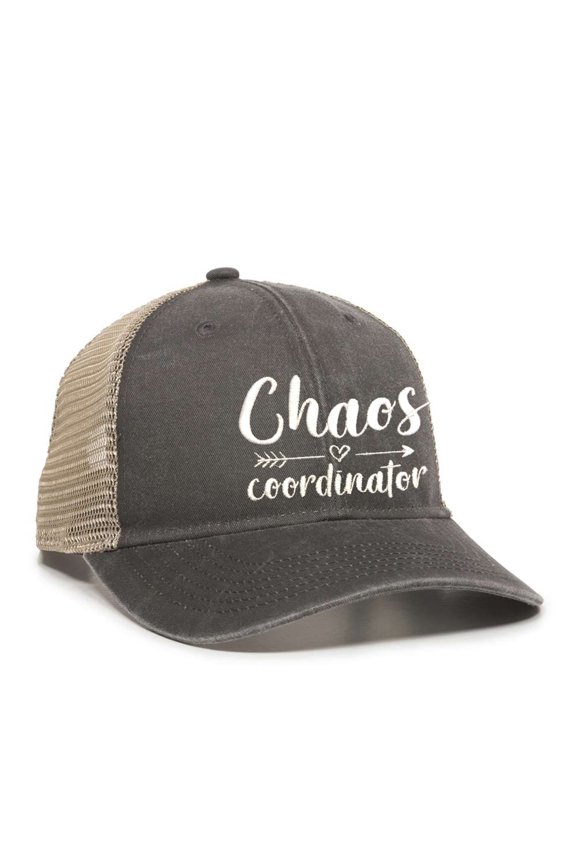 Chaos Coordinator Ponytail Mesh Back Cap Bucket/Ponytail/Visor