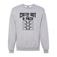 thumbnail image 1 of Go All Out Check Out My 6 Pack Tacos Funny  Sweatshirt Crewneck Mens/Youth, 1 of 2