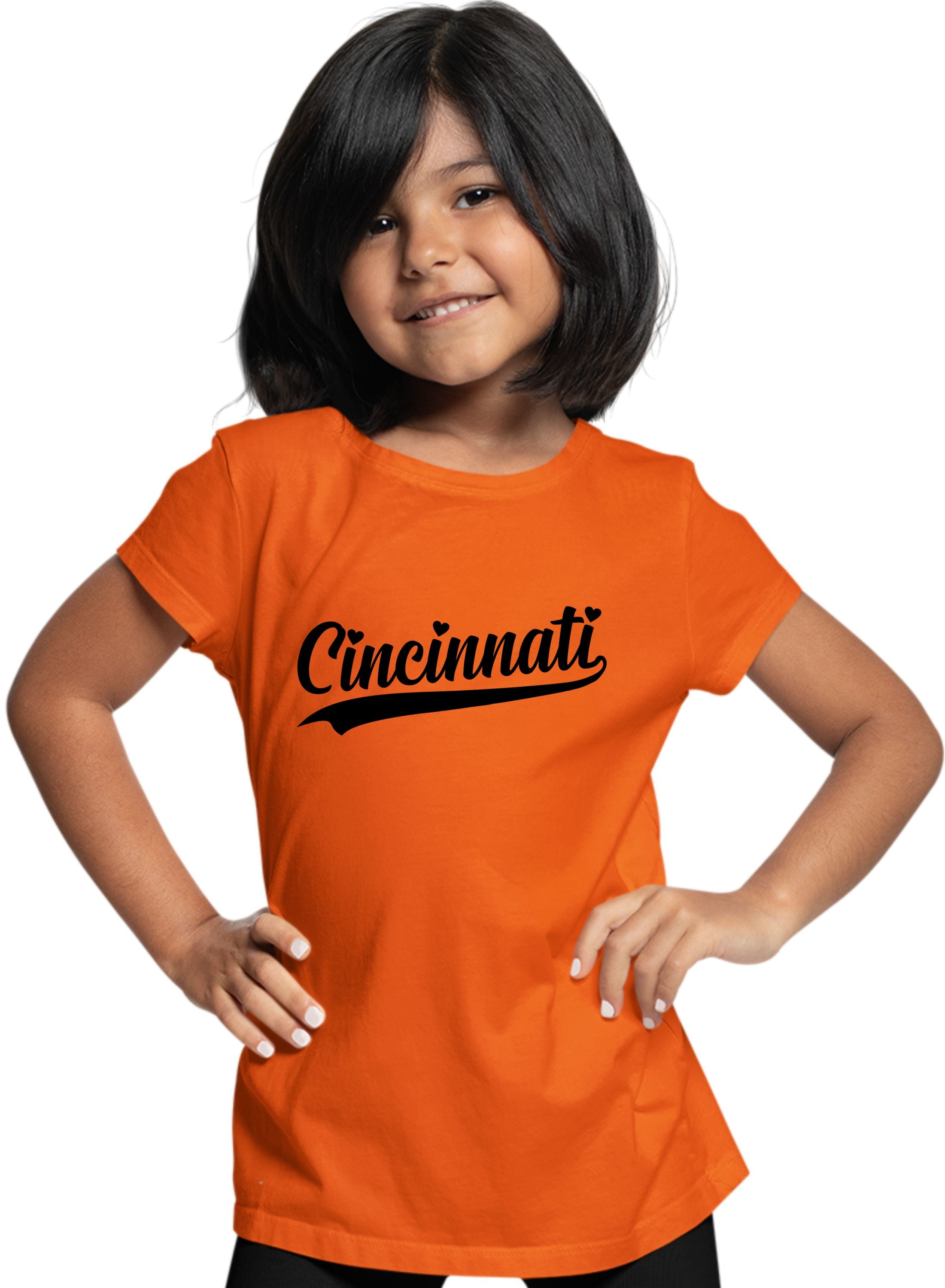 Go All Out City Of Cincinnati Ohio Pride Fashion Script T Shirt Mens Women Youth