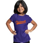 Go All Out City Of Cincinnati Ohio Pride Fashion Script T-Shirt Mens/Women/Youth