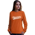 thumbnail image 1 of Go All Out City Of Philadelphia Pennsylvania Fashion Script Sweatshirt Crewneck Mens/Youth, 1 of 4