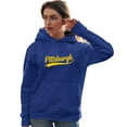thumbnail image 1 of Go All Out City Of Pittsburgh Pennsylvania Pride Fashion Script Sweatshirt Hoodie Mens/Women, 1 of 5