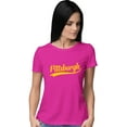 thumbnail image 1 of Go All Out City Of Pittsburgh Pennsylvania Pride Fashion Script T-Shirt Mens/Women/Youth, 1 of 4