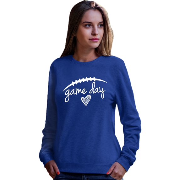 Go All Out Game Day Football Sweatshirt Crewneck Mens/Youth