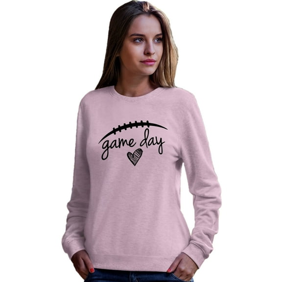 Go All Out Game Day Football Sweatshirt Crewneck Mens/Youth