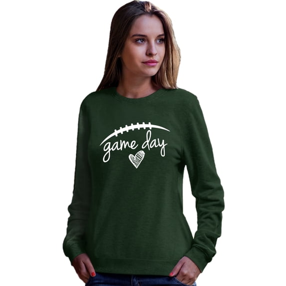 Go All Out Game Day Football Sweatshirt Crewneck Mens/Youth