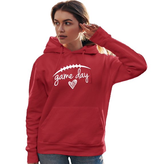 Go All Out Game Day Football Sweatshirt Hoodie Mens/Women
