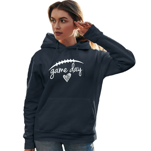 Go All Out Game Day Football Sweatshirt Hoodie Mens/Women
