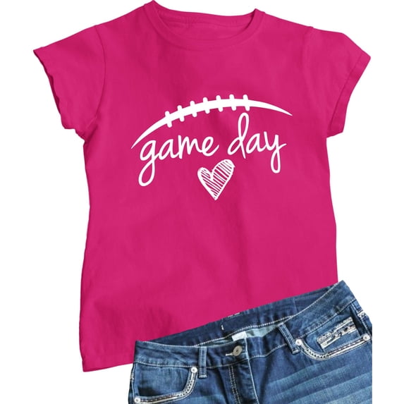 Go All Out Game Day Football T-Shirt Mens/Women/Youth