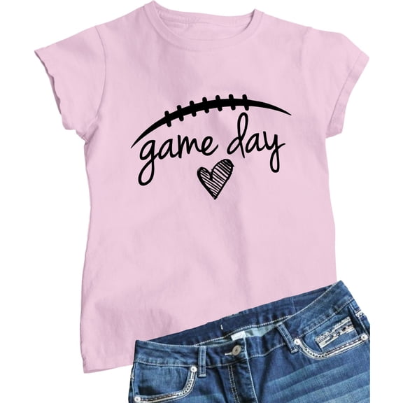 Go All Out Game Day Football T-Shirt Mens/Women/Youth
