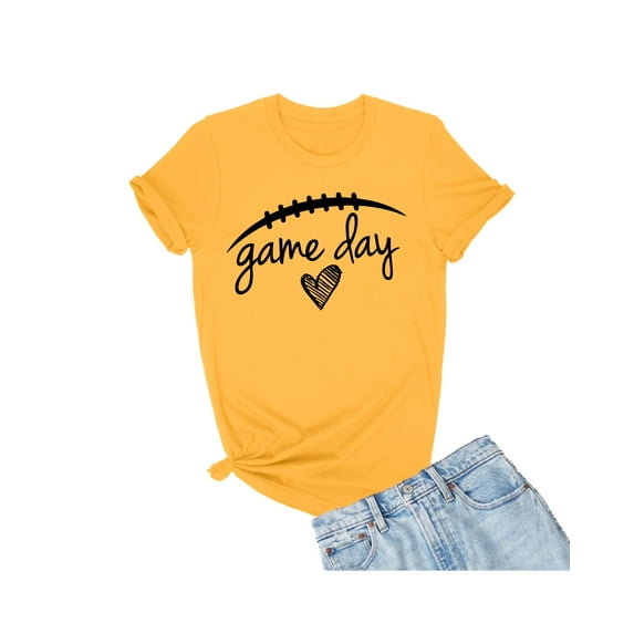 Go All Out Game Day Football T-Shirt Mens/Women/Youth