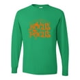thumbnail image 1 of Go All Out It's Just A Bunch Of Hocus Pocus Halloween Long Sleeve T-Shirt Mens, 1 of 3
