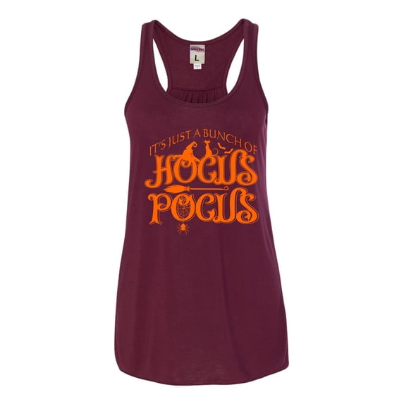 Go All Out It's Just A Bunch Of Hocus Pocus Halloween Sleeveless Tank Top T-Shirt Mens/Women/Flowy/Fitted
