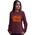 thumbnail image 1 of Go All Out It's Just A Bunch Of Hocus Pocus Halloween Sweatshirt Crewneck Mens/Youth, 1 of 4