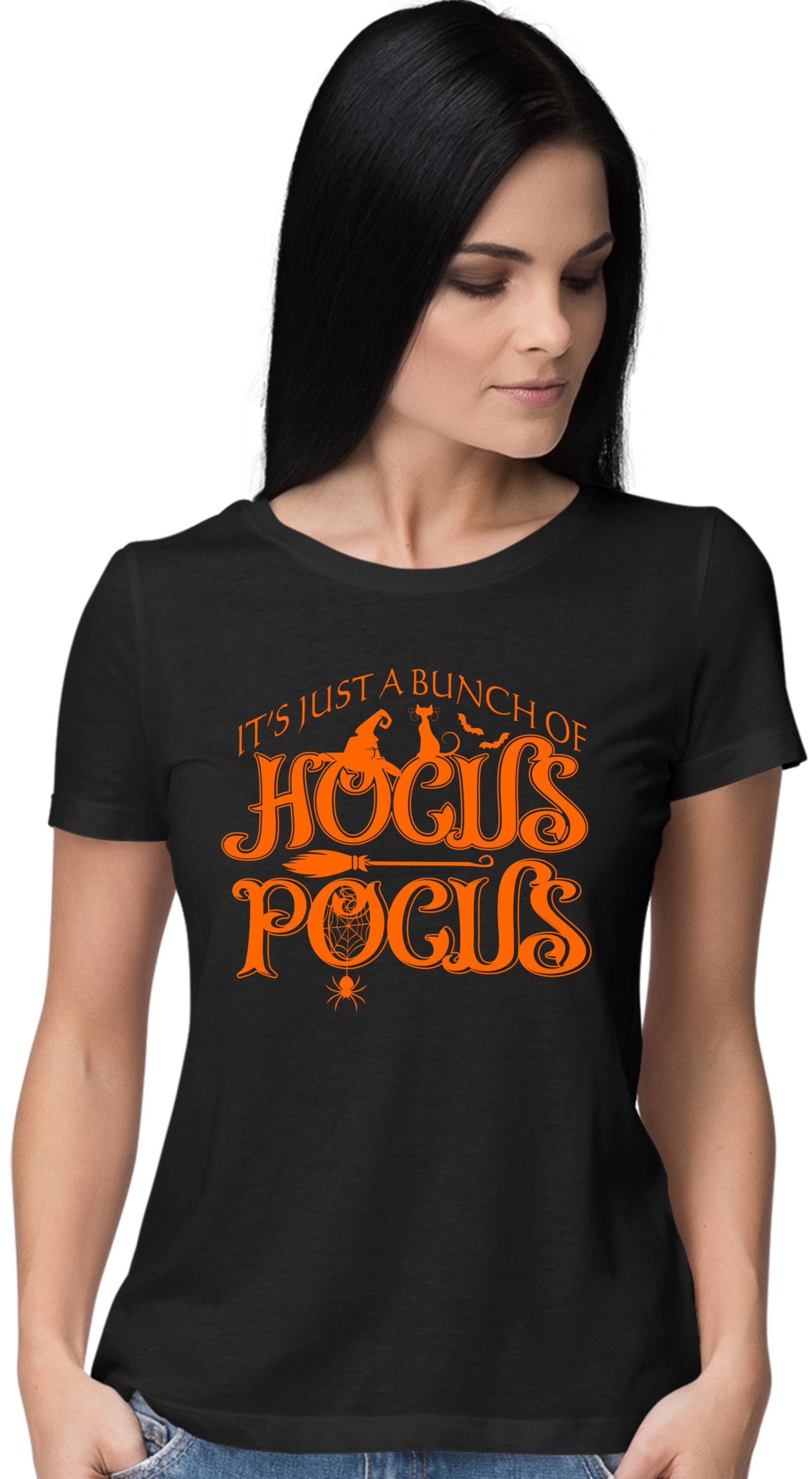 Go All Out It's Just A Bunch Of Hocus Pocus Halloween TShirt Mens