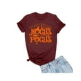 thumbnail image 1 of Go All Out It's Just A Bunch Of Hocus Pocus Halloween T-Shirt Mens/Women/Youth, 1 of 5