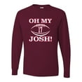 thumbnail image 1 of Go All Out Oh My Josh Long Sleeve T-Shirt Mens, 1 of 3