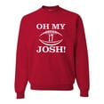 thumbnail image 1 of Go All Out Oh My Josh Sweatshirt Crewneck Mens/Youth, 1 of 2