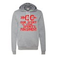 thumbnail image 1 of Go All Out Our Sport Is Your Sport's Punishment Cross Country Deluxe Super Soft Sweatshirt Hoodie Mens, 1 of 2